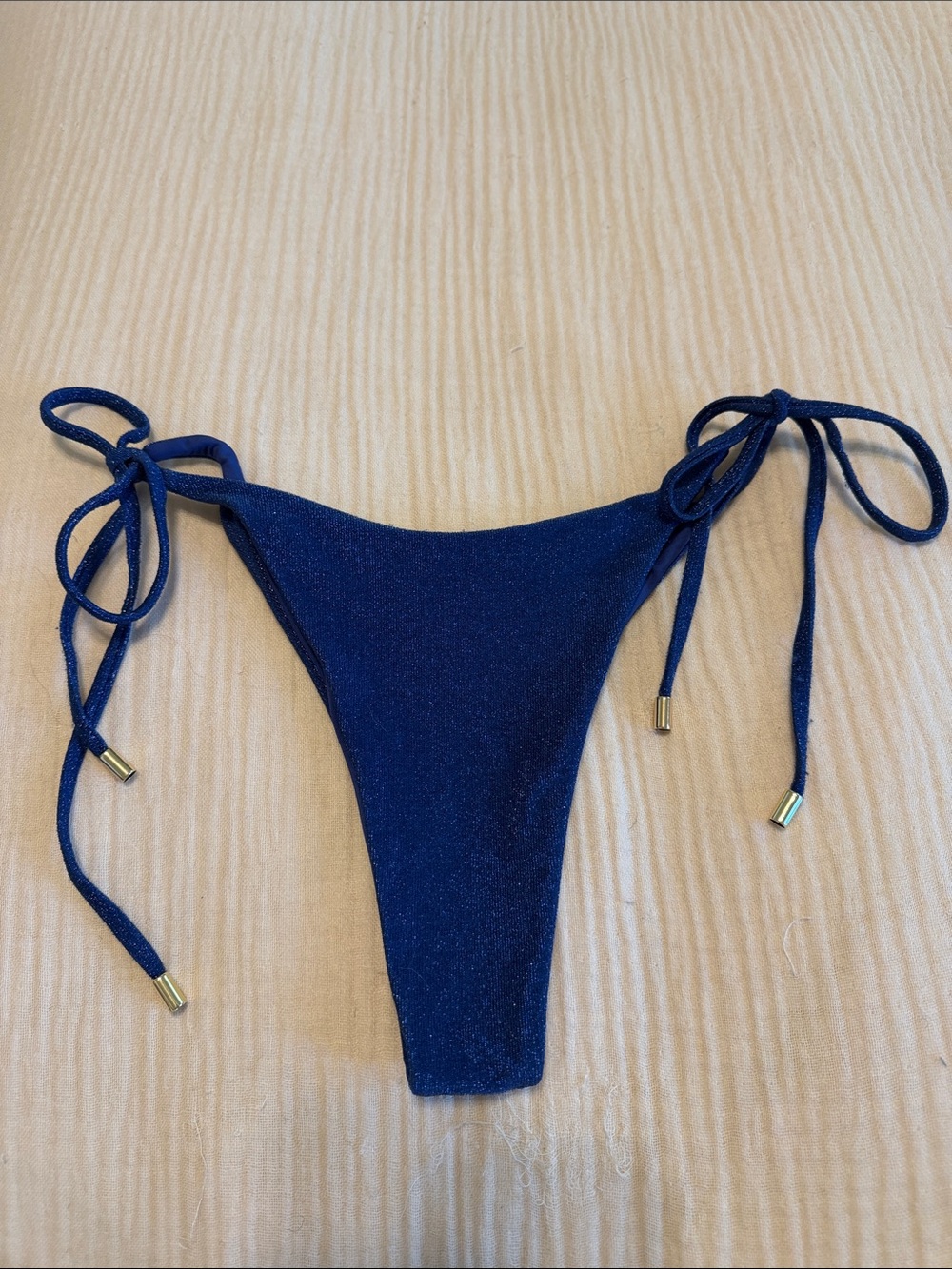 Monday swim Palma Bottom - Navy Shimmer
